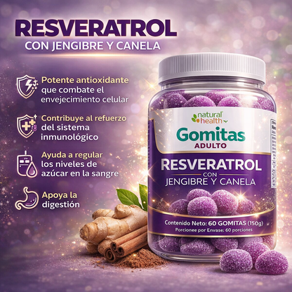 GOMITAS DE RESVERATROL